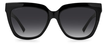 Women Jimmy Choo Sunglasses: JULIEKA/S - Black - SpecSMART Eye Clinic (Front View)